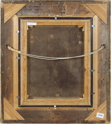 Волохов Дмитрий Петрович. Девушка за рукоделием в саду